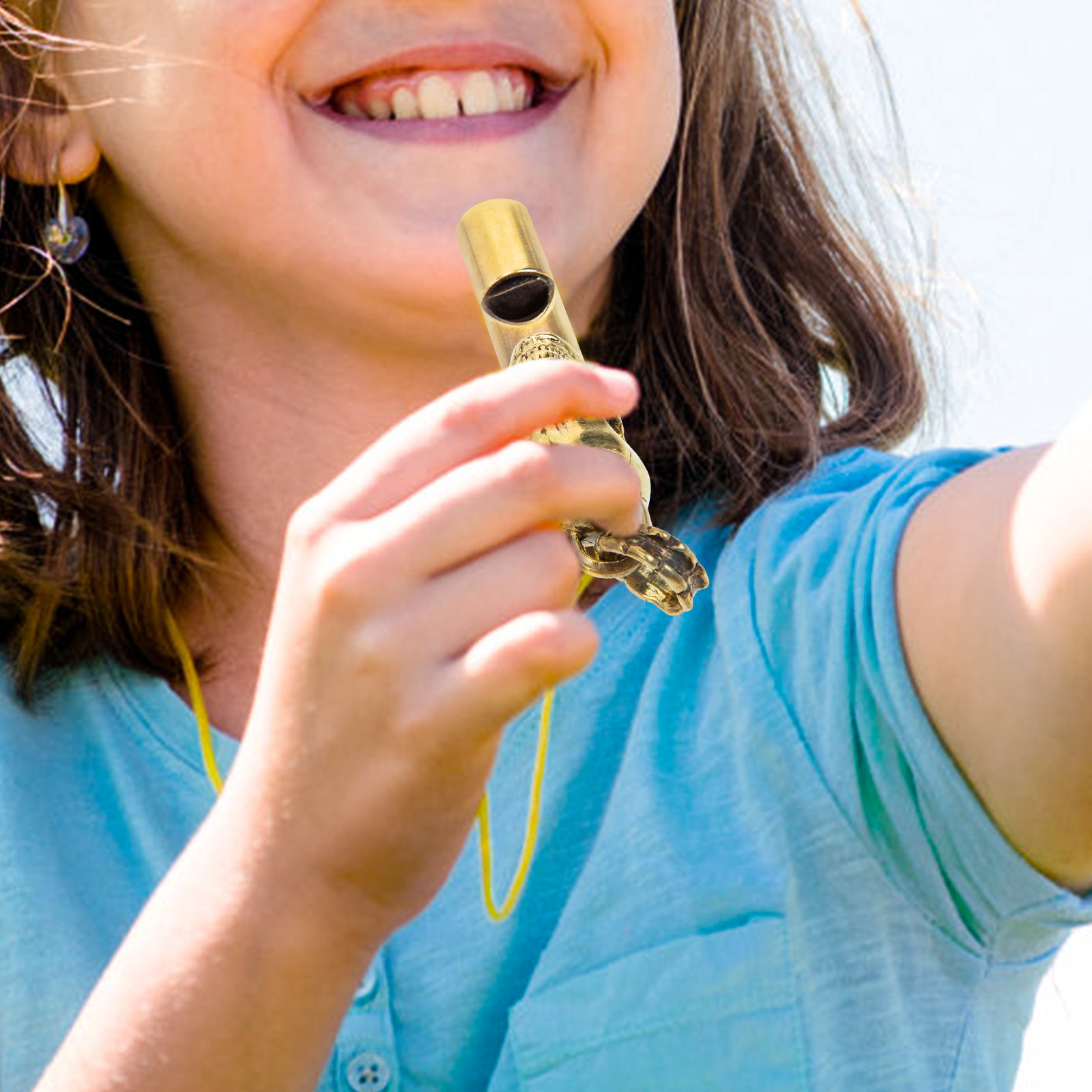 Emergency Whistle Loud - Kreative Kopfpfeife, laute Notfallpfeife für Outdoor-Aktivitäten,