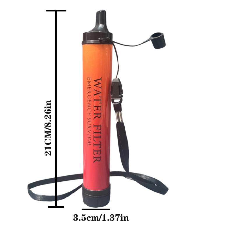 Outdoor-Notfall-Überlebens-Was – Water Purification Straw Bewertung und Preis